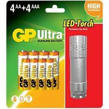 GP LEDTORC 4AA+4AAA X12